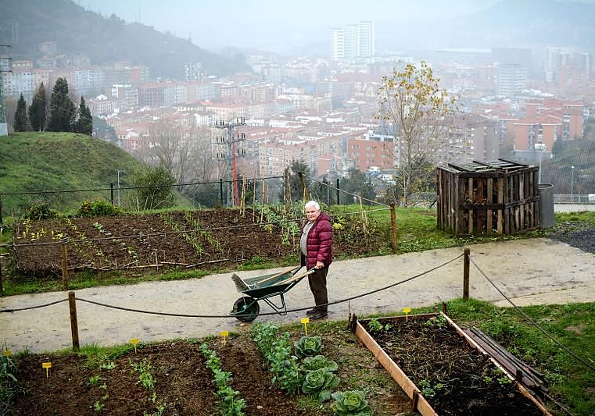 Bilbao abrirá más huertos urbanos en Kobeta por la gran demanda de parcelas