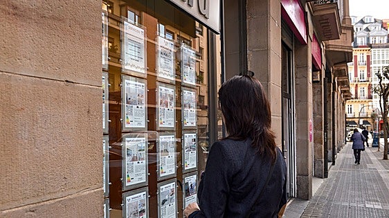 Bizkaia cerró el año por primera vez con los nuevos alquileres más caros que Gipuzkoa