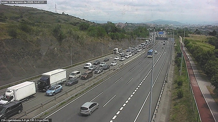 Normalidad en la A-8 sentido Cantabria tras cuatro horas de retenciones