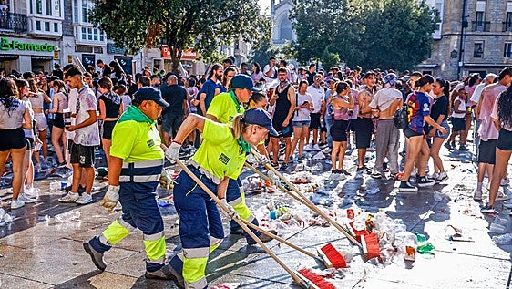 Un operativo de 250 personas para asegurar la limpieza de la ciudad