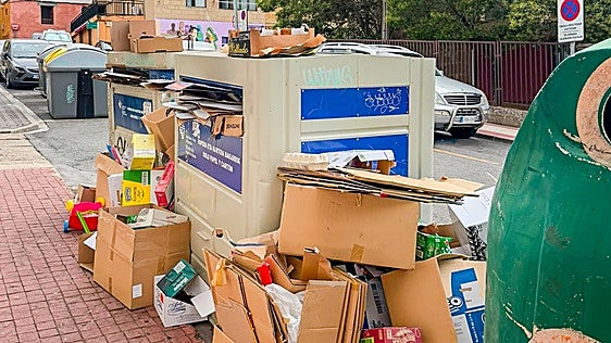 La recogida de papel y cartón se desatasca en el grueso de Álava