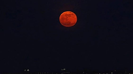 ¿Se podrá ver esta noche el eclipse en Bizkaia? Este es el pronóstico meteorológico