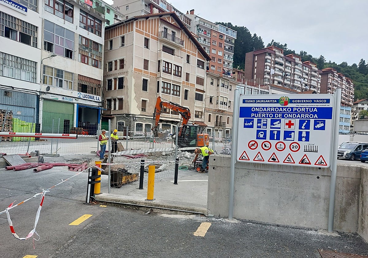 El puerto de Ondarroa encara unas obras decisivas para reforzar sus cimientos