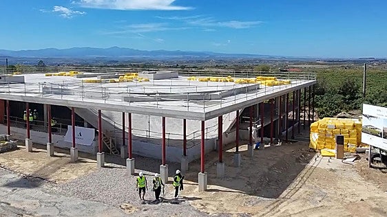 El campus del vino de Laguardia acelera para abrir el próximo curso