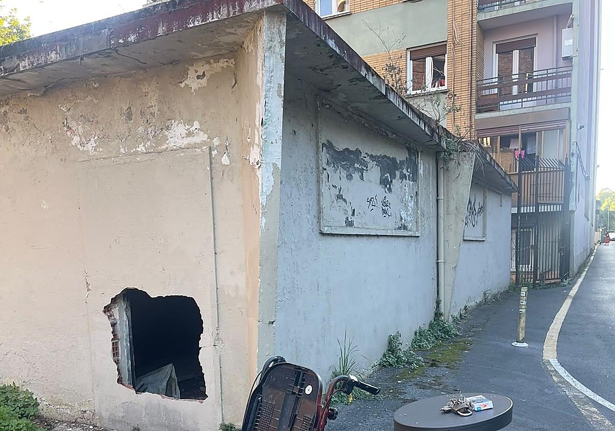 Detenido tras intentar okupar a mazazos un edificio en Deusto