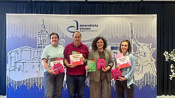 Amorebieta da la bienvenida a los más pequeños con un nuevo libro sobre el euskera