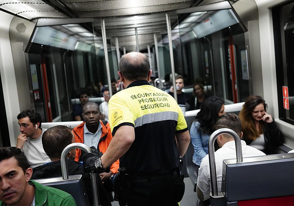 Rompen el labio a puñetazos a un maquinista del metro en Astrabudua