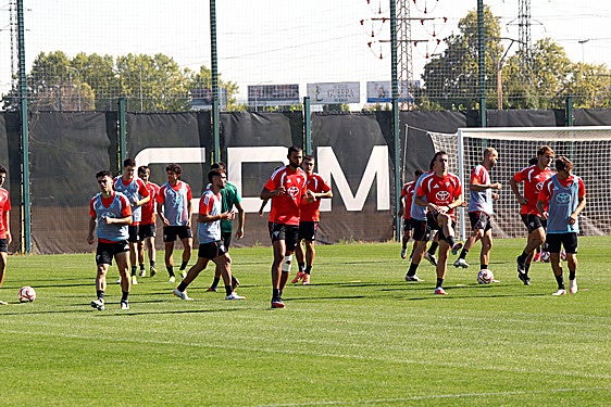 Joaquín Fernández realiza carrera continua en solitario con el Mirandés