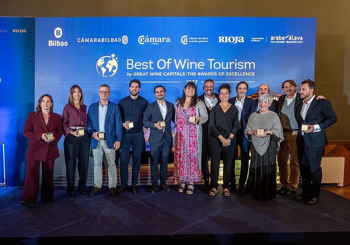 Premios a la excelencia del enoturismo de Bilbao-Rioja