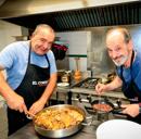 Así fue la cena en Bustinzuri Gaztedi