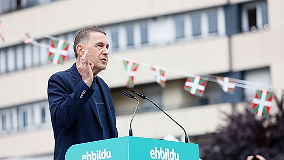 Otegi enmarca el acuerdo sobre el nuevo Estatuto en un avance «táctico» hacia la república vasca