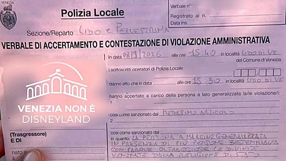 Multan con 102 euros a un joven por blasfemar en público