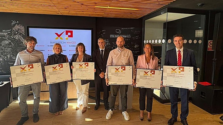 Satlantis recibe el Premio Pyme del Año 2026 de Bizkaia