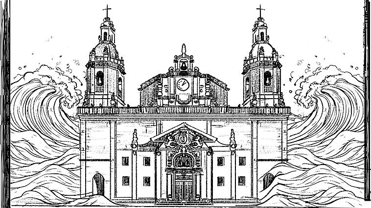 San Nicolás, la iglesia que renació del agua