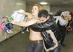 Una forma 'diferente' de protestar