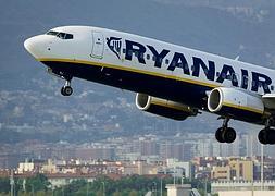 Avión de Ryanair. / Josep Lago (Afp)