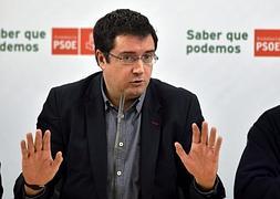 El secretario de Organización del PSOE, Óscar López. / Efe