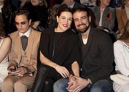 La pareja, en la Mercedes Benz Fashion Week 2013. / Archivo | Europa Press