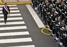 El presidente peruano, Ollanta Humala. / Afp