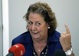 La alcaldesa de Valencia, Rita Barberá. / Foto: Juan Carlos Cárdenas (Efe) | Vídeo: Atlas