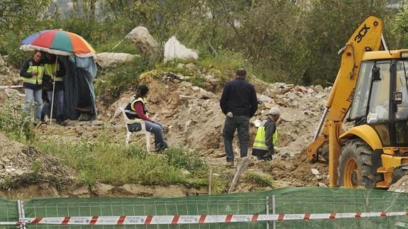 La Policía retoma nuevamente la búsqueda del cuerpo de Marta en la escombrera