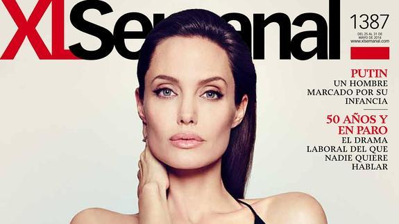 Angelina Jolie, en la portada de XLSemanal.