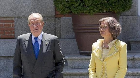 Don Juan Carlos y Doña Sofía. 
