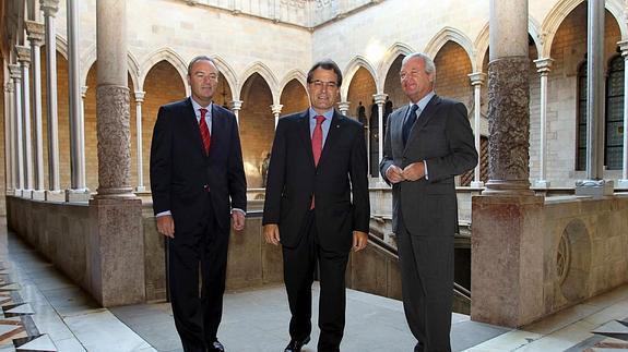 Fabra, Mas y Ramón Luis Valcárcel.