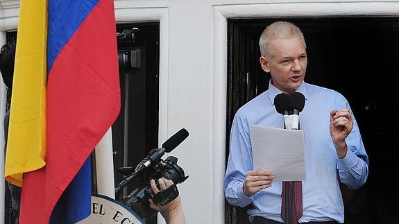 Julian Assange. 