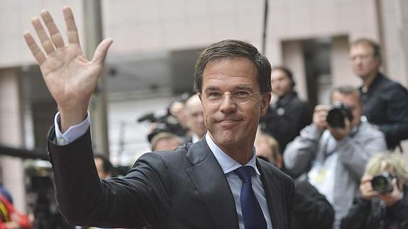 El primer ministro holandés, Mark Rutte 