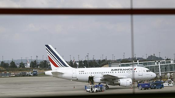 Avión de Air France. 