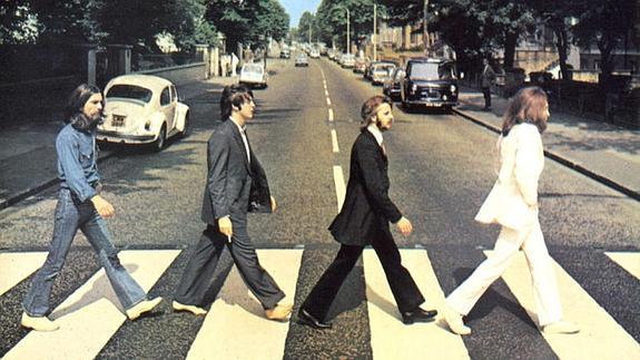 Portada de 'Abbey Road', disco de The Beatles. 