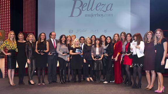 Mujerhoy.com entrega sus III Premios Belleza a los mejores productos cosméticos del 2014