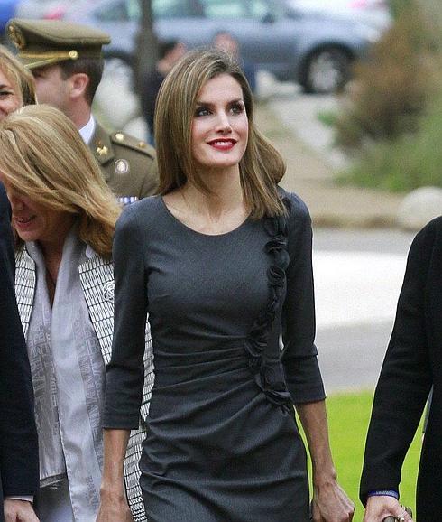 La Reina Letizia, en Mallorca. 