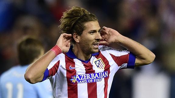 Alessio Cerci, aún de rojiblanco. 