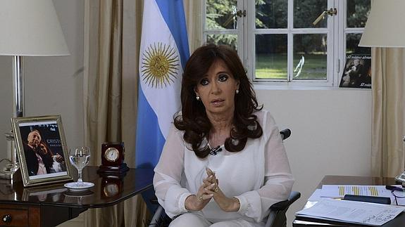 La presidenta de Argentina, Cristina Fernández de Kirchner. 