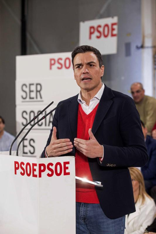 El secretario general del PSOE, Pedro Sánchez  