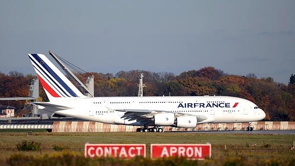 Avión de Air France. 