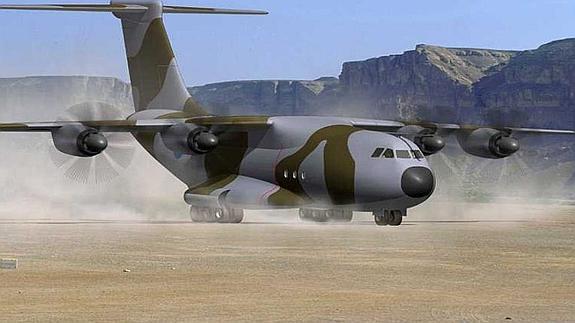 Imagen del Airbus 400M