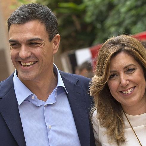 Sánchez y Díaz, en noviembre de 2014.