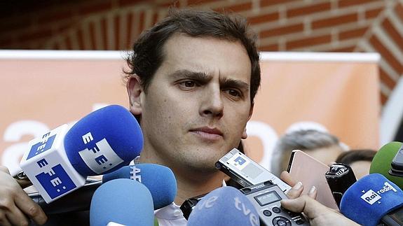 El presidente de Ciudadanos, Albert Rivera.