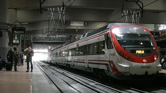 Estación de tren de Atocha.