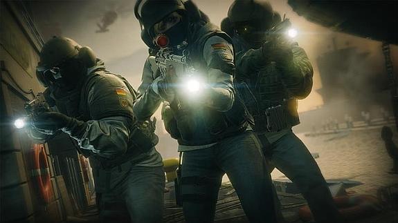 Una captura de Rainbow Six: Siege.