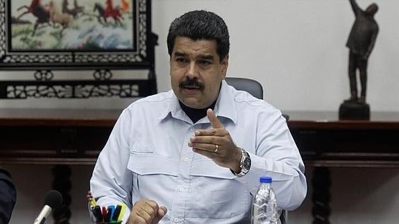 El presidente venezolano, Nicolás Maduro. 