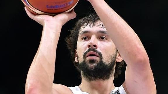 Sergio Llull, durante este Eurobasket 2015. 