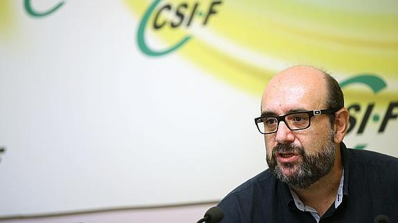 Miguel Borra, presidente de CSI-F.