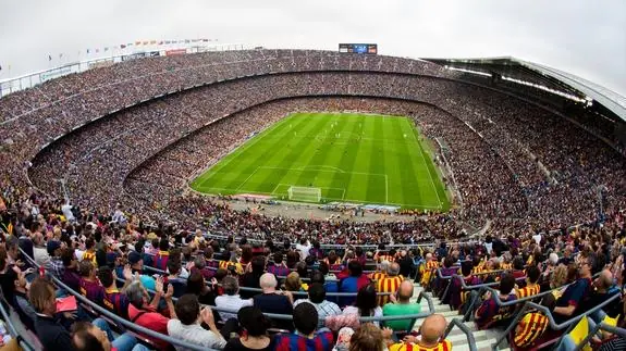 Imagen del Camp Nou.