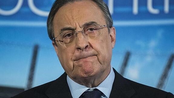 Florentino Pérez, presidente del Real Madrid. 