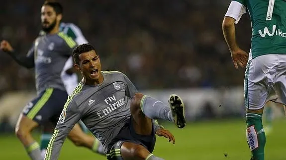 Cristiano Ronaldo, en un partido. 