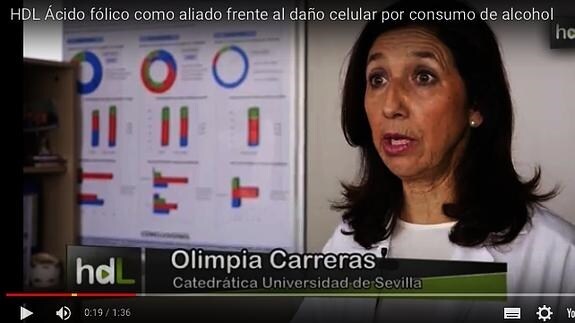 En la imagen, la investigadora principal del estudio, Olimpia Carrera. 